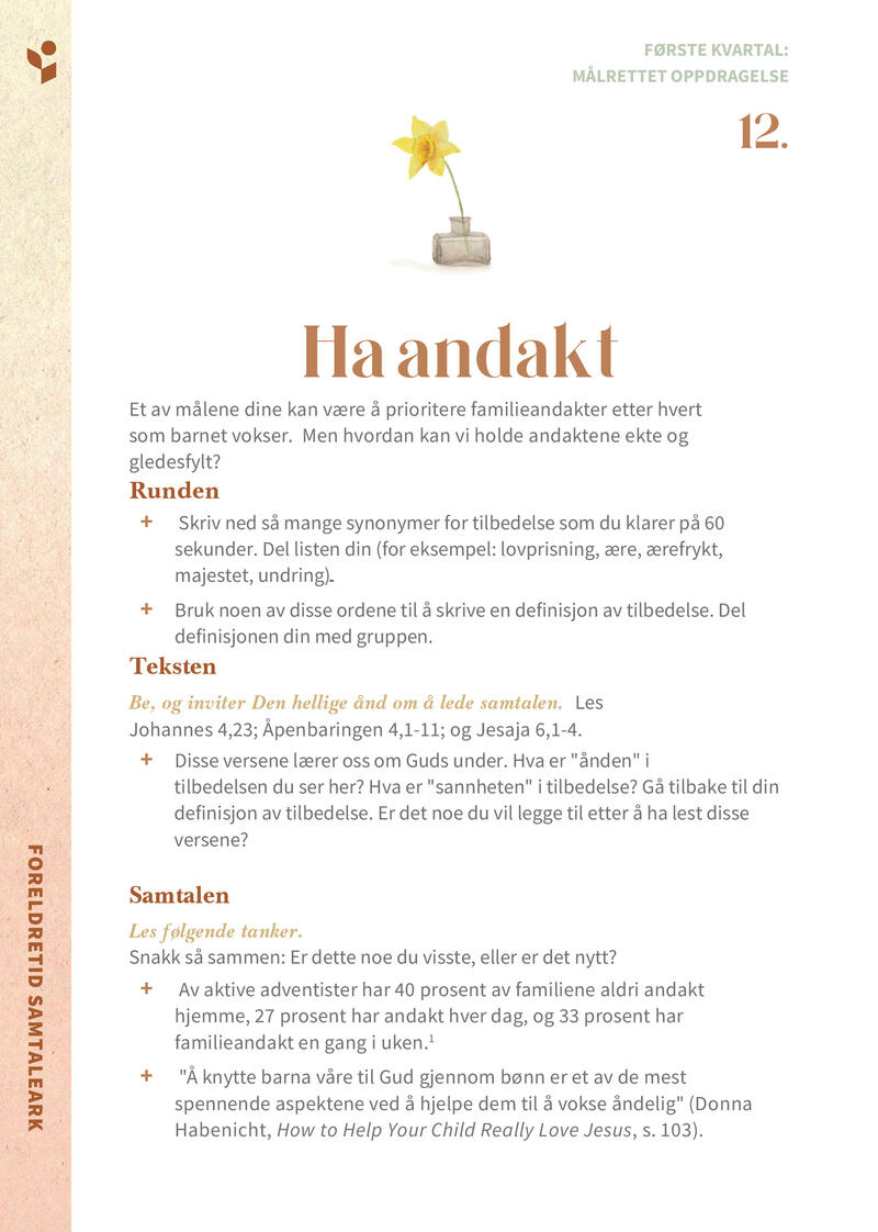 Uke 12 Samtaleark Kv.1