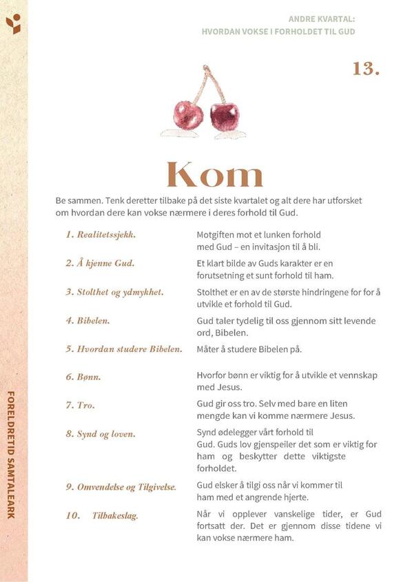 Uke 13 Samtaleark Kv.2