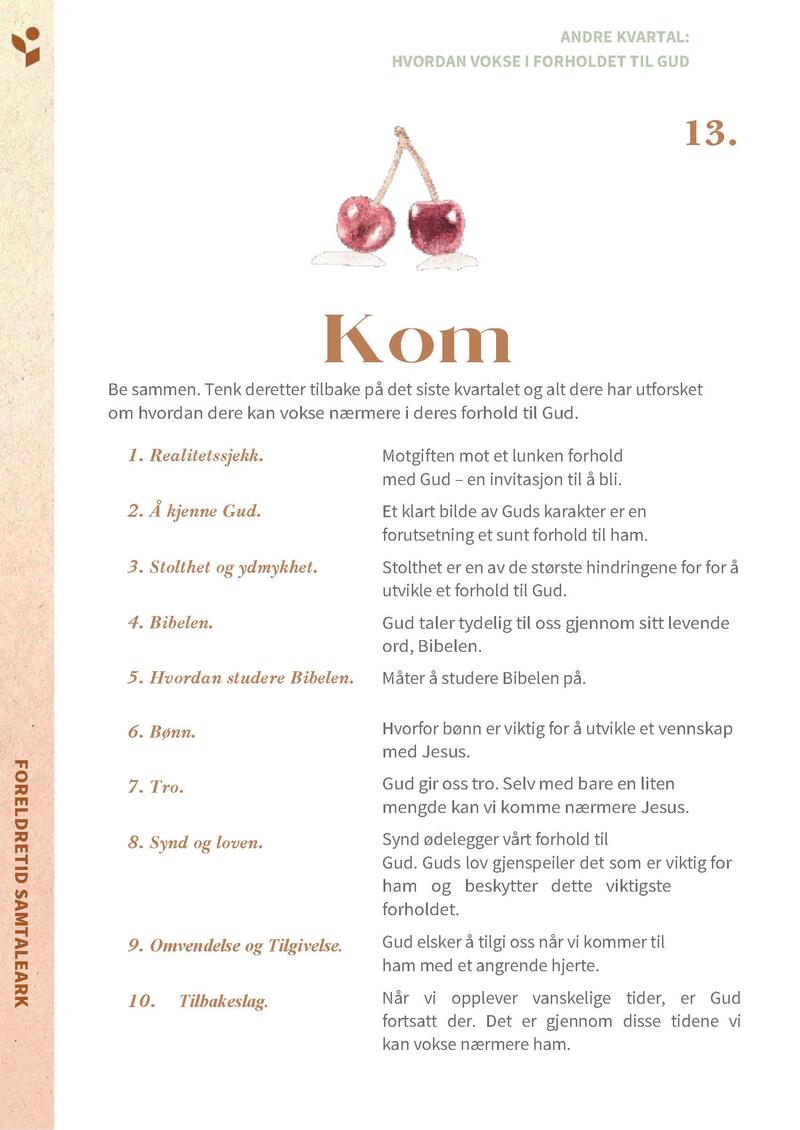 Uke 13 Samtaleark Kv.2